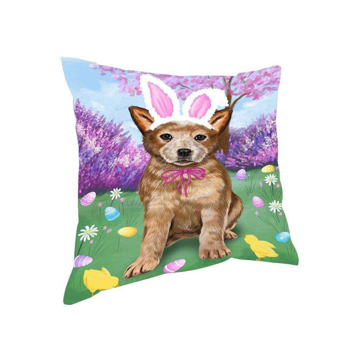 Australian Cattle Dog Easter Holiday Pillow PIL51996