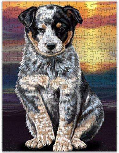 Australian Cattle Dog Puzzle with Photo Tin