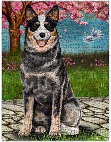 Australian Cattle Dog Puzzle with Photo Tin