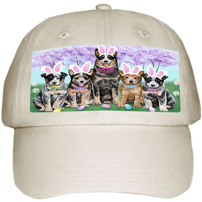 Australian Cattle Dogs Dog Easter Holiday Ball Hat Cap HAT51114