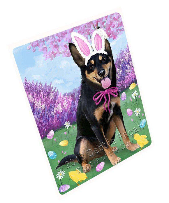 Australian Kelpie Dog Easter Holiday Magnet Mini (3.5" x 2") MAG51948