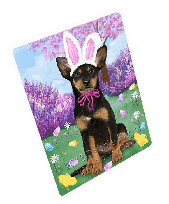Australian Kelpie Dog Easter Holiday Magnet Mini (3.5" x 2") MAG51954