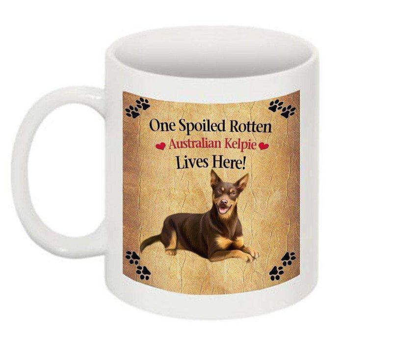 Australian Kelpie Spoiled Rotten Dog Mug