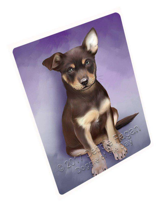 Australian Kelpies Dog Magnet Mini (3.5" x 2") MAG48873