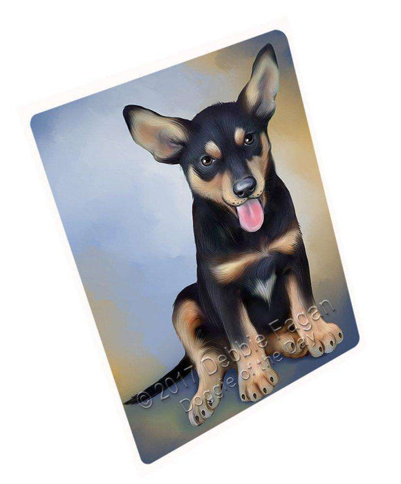 Australian Kelpies Dog Magnet Mini (3.5" x 2") MAG48876