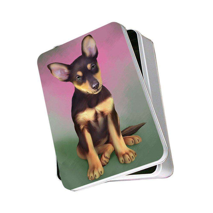 Australian Kelpies Dog Photo Storage Tin PITN48285