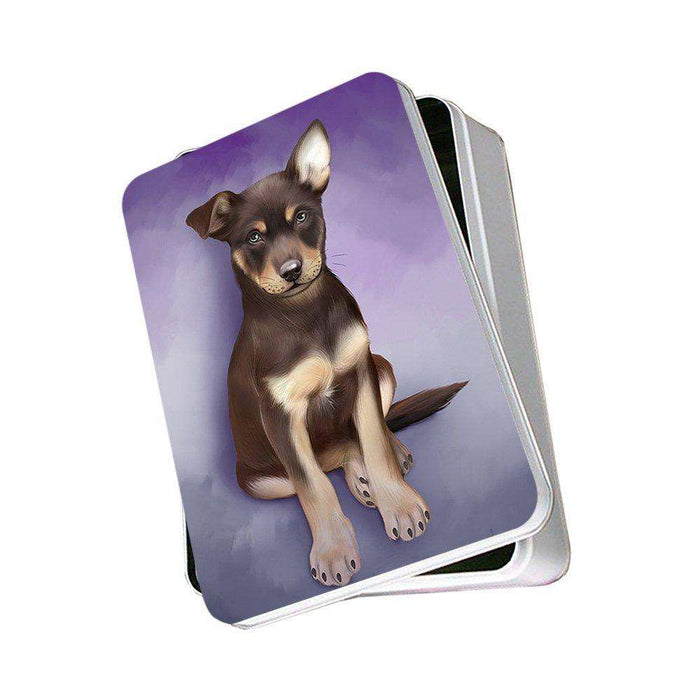 Australian Kelpies Dog Photo Storage Tin PITN48286