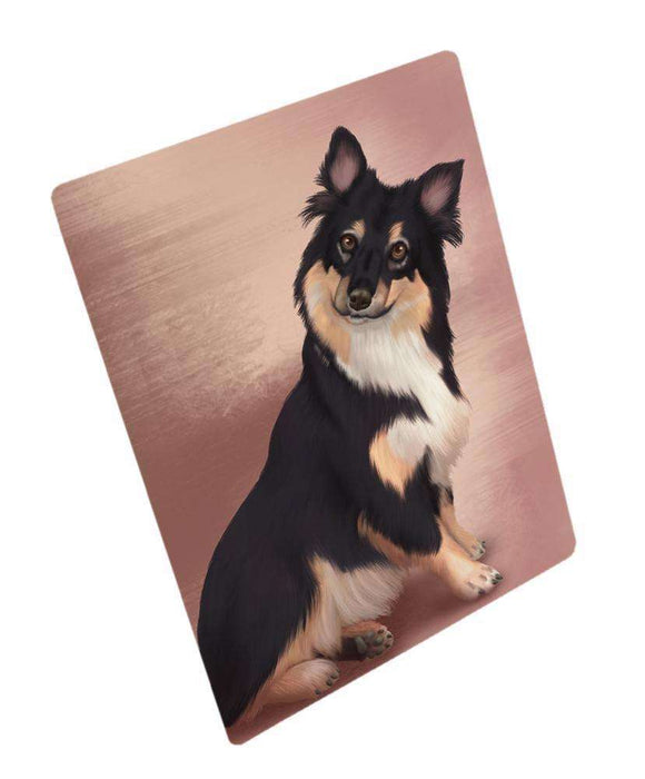 Australian Shepherd Black Dog Art Portrait Print Woven Throw Sherpa Plush Fleece Blanket