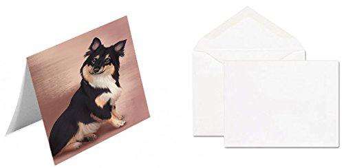 Australian Shepherd Black Dog Handmade Artwork Assorted Pets Greeting Cards and Note Cards with Envelopes for All Occasions and Holiday Seasons