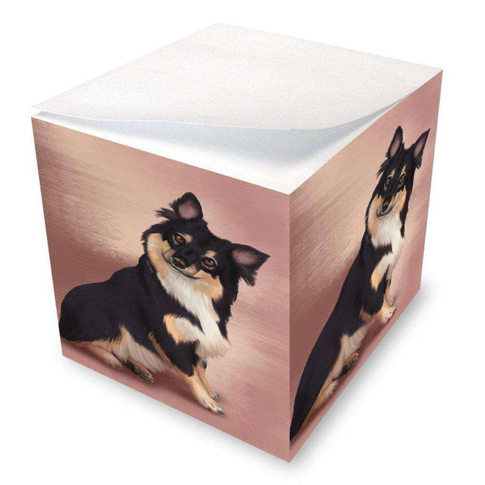 Australian Shepherd Black Dog Note Cube