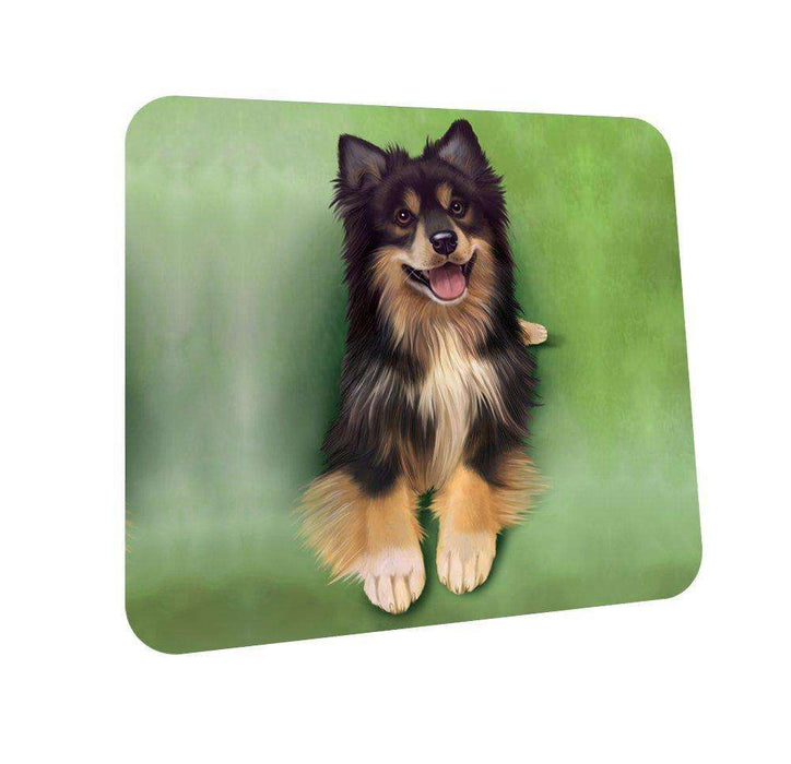 Australian Shepherd Black Tri Dog Coasters Set of 4