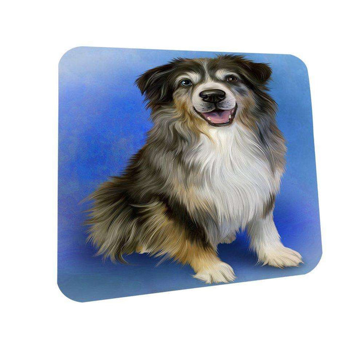 Australian Shepherd Dog Coasters Set of 4 CST48432