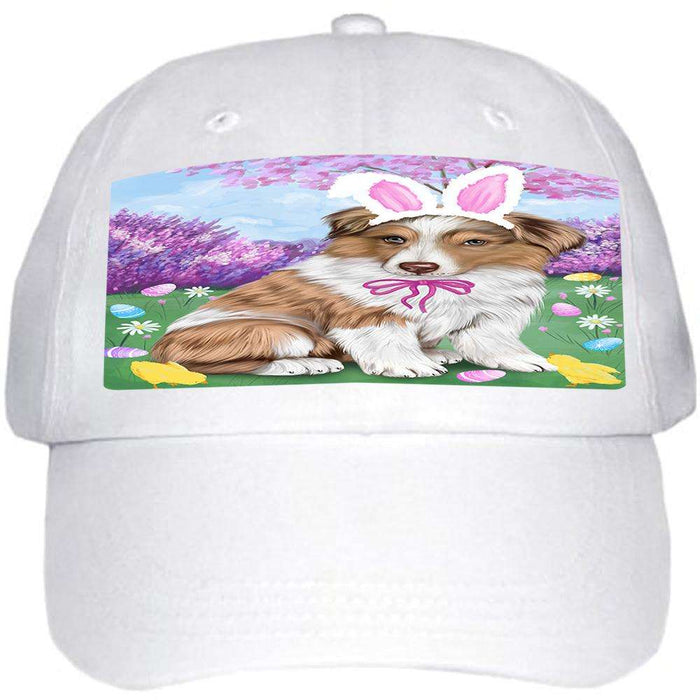 Australian Shepherd Dog Easter Holiday Ball Hat Cap HAT50847