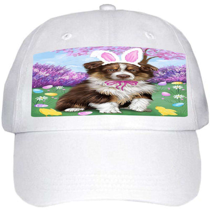 Australian Shepherd Dog Easter Holiday Ball Hat Cap HAT50853