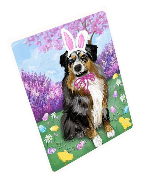 Australian Shepherd Dog Easter Holiday Magnet Mini (3.5" x 2") MAG50976