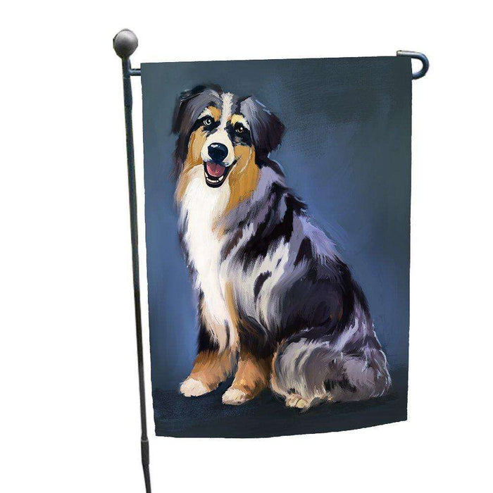 Australian Shepherd Dog Garden Flag