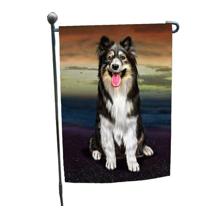 Australian Shepherd Dog Garden Flag