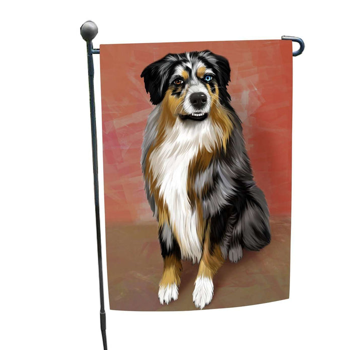 Australian Shepherd Dog Garden Flag