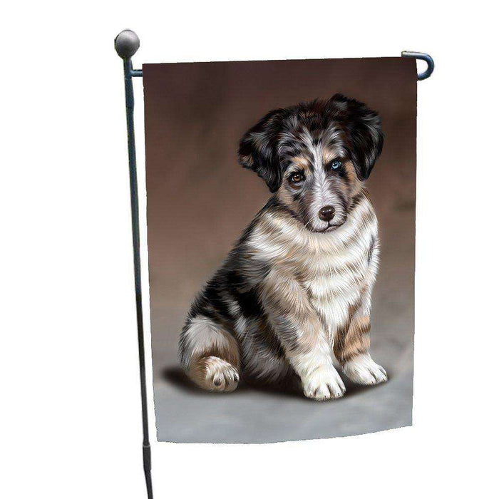 Australian Shepherd Dog Garden Flag