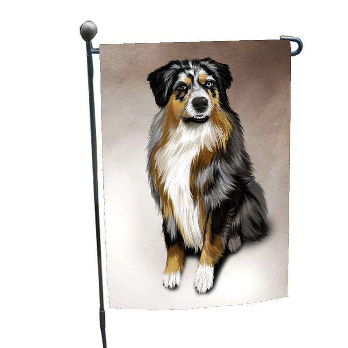 Australian Shepherd Dog Garden Flag