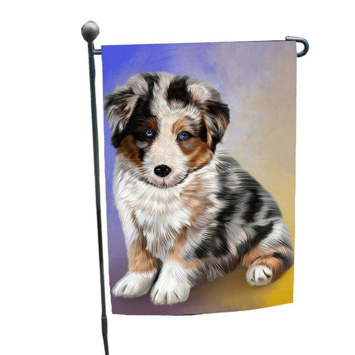 Australian Shepherd Dog Garden Flag