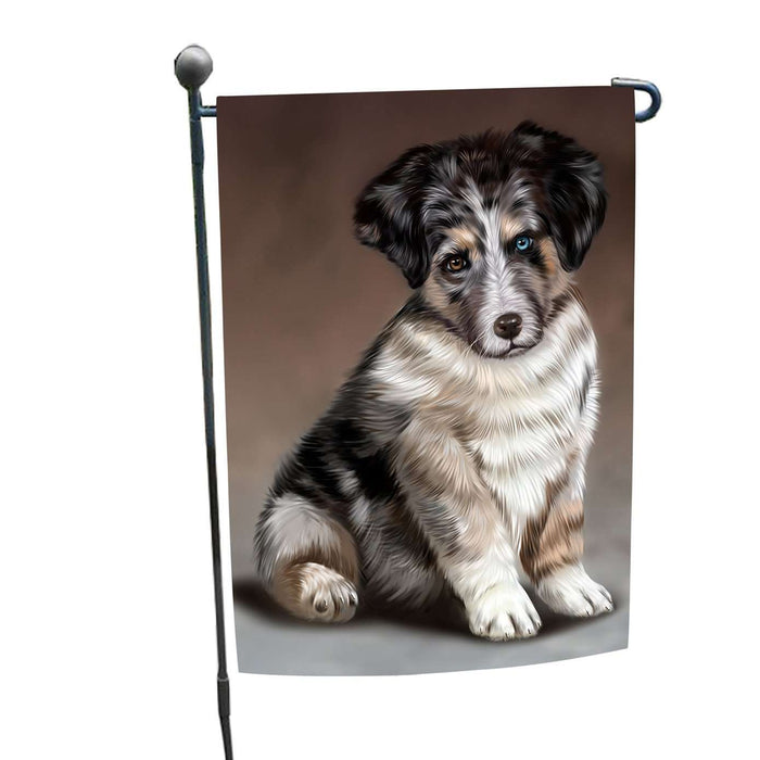 Australian Shepherd Dog Garden Flag