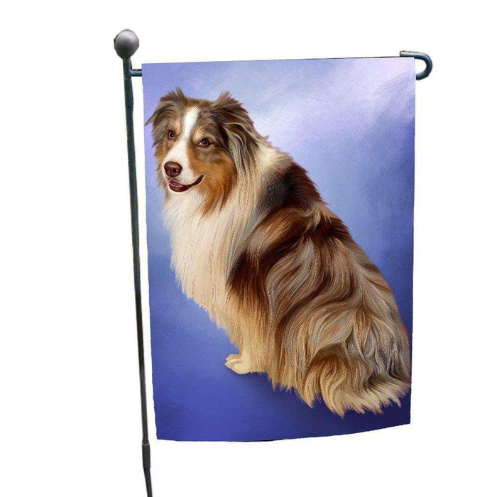 Australian Shepherd Dog Garden Flag