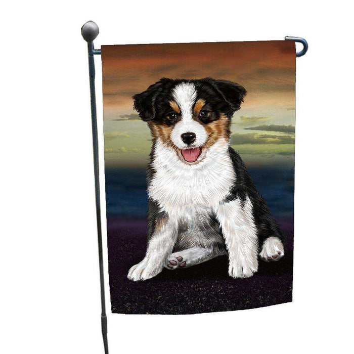 Australian Shepherd Dog Garden Flag