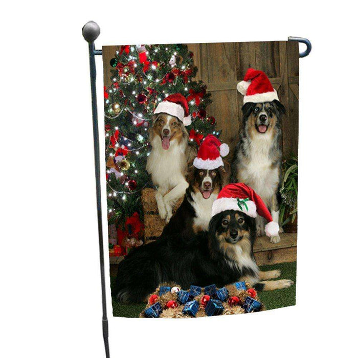 Australian Shepherd Dog Garden Flag