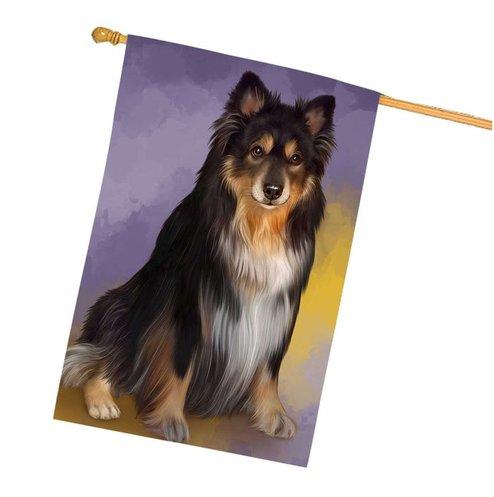 Australian Shepherd Dog House Flag HF205