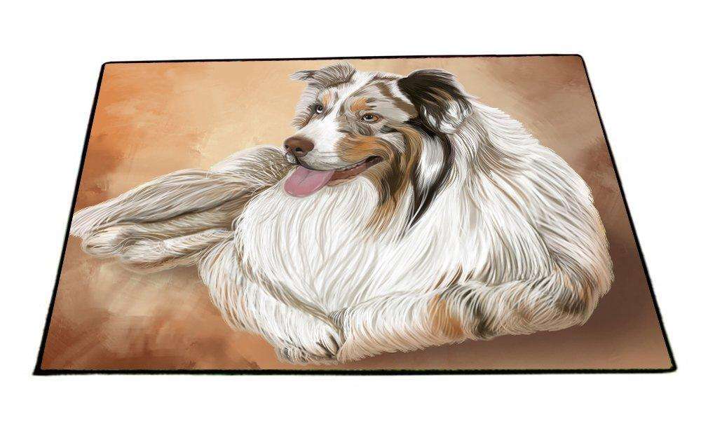 Australian Shepherd Dog Indoor/Outdoor Floormat