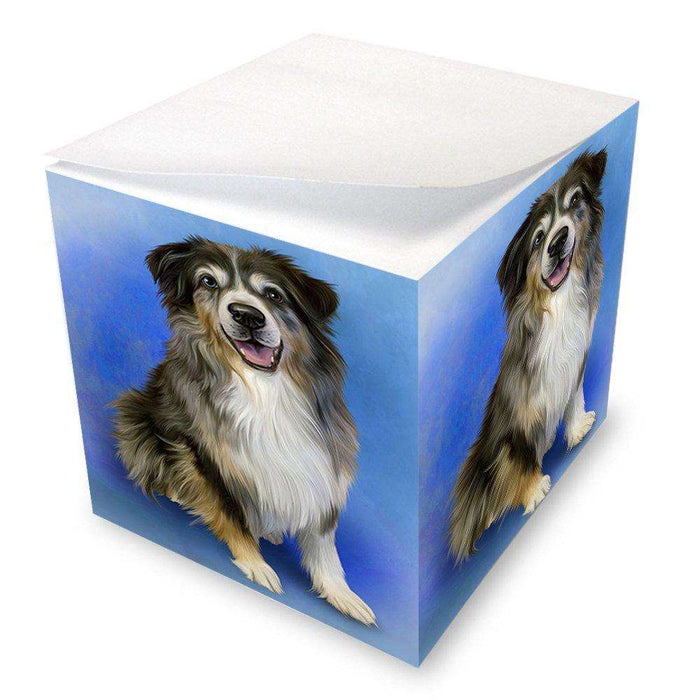 Australian Shepherd Dog Note Cube NOC48473