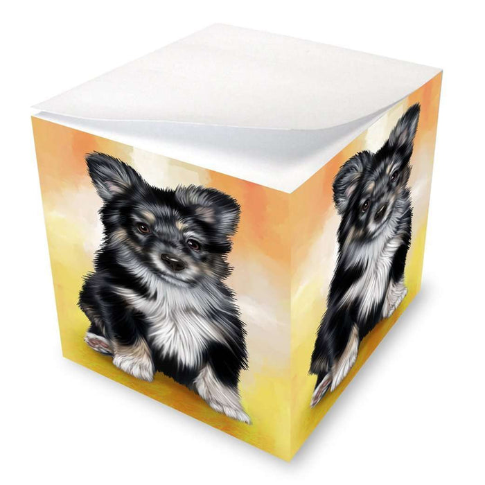 Australian Shepherd Dog Note Cube