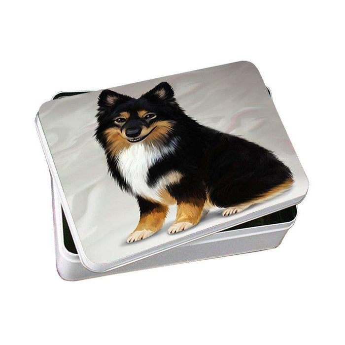 Australian Shepherd Dog Photo Storage Tin