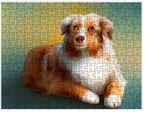 Australian Shepherd Dog Puzzle with Photo Tin (300 pc.)