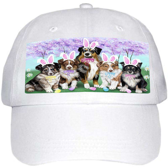 Australian Shepherds Dog Easter Holiday Ball Hat Cap HAT51117