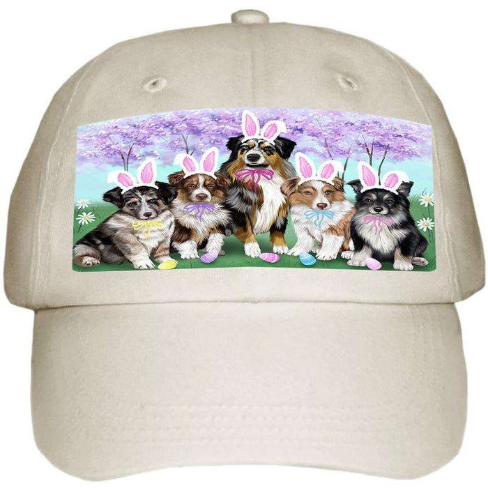 Australian Shepherds Dog Easter Holiday Ball Hat Cap HAT51117
