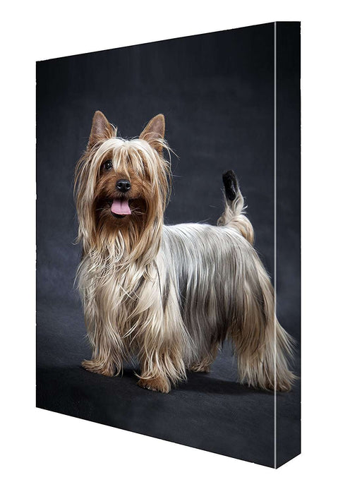 Australian Silky Terrier Dog Canvas 18 X 24