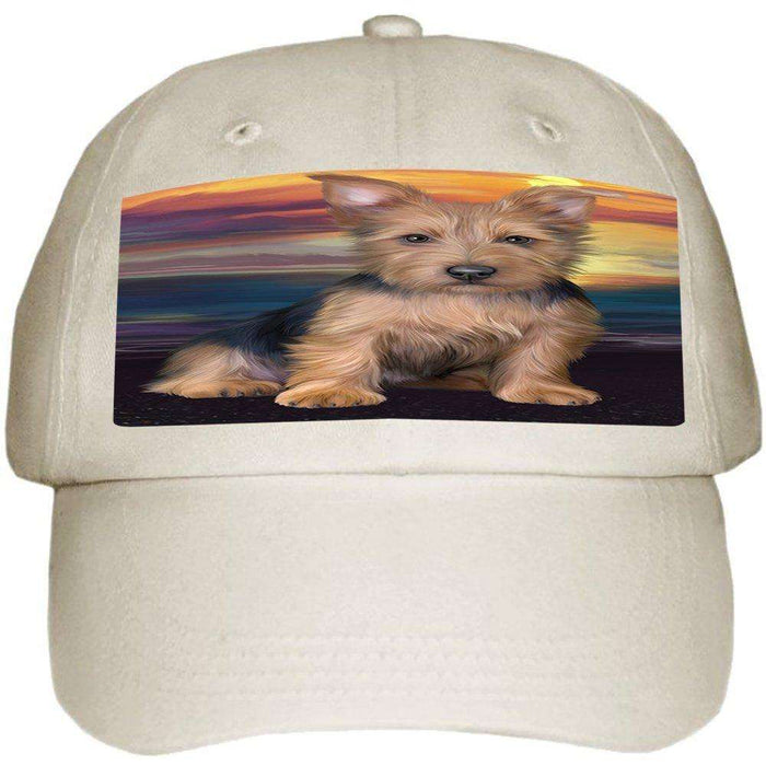 Australian Terrier Dog Ball Hat Cap HAT49167