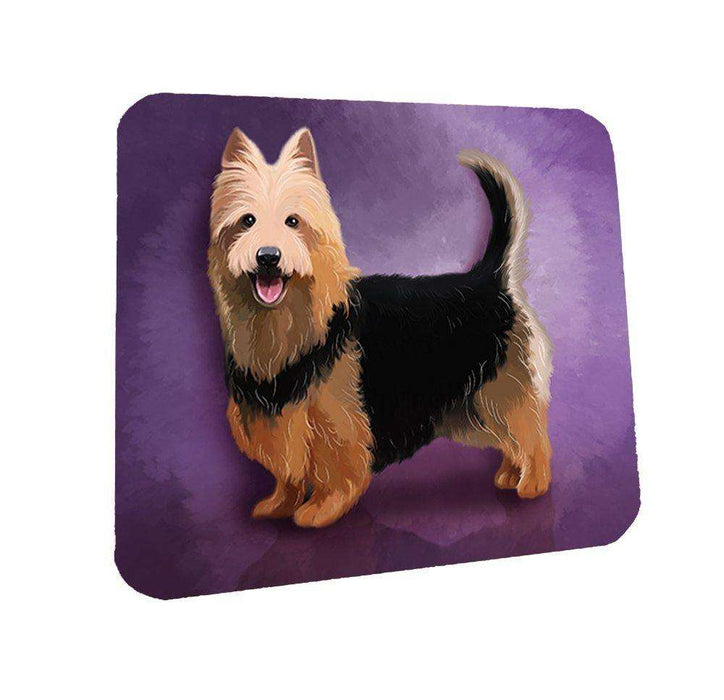Australian Terrier Dog Coasters Set of 4