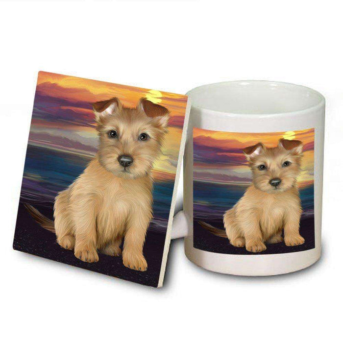 Australian Terrier Dog Mug and Coaster Set MUC48468