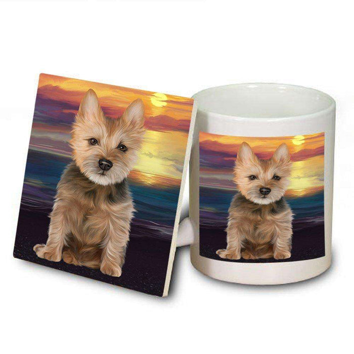 Australian Terrier Dog Mug and Coaster Set MUC48469
