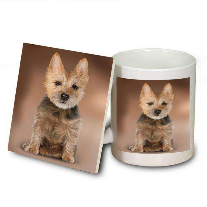 Australian Terrier Dog Mug and Coaster Set MUC48471