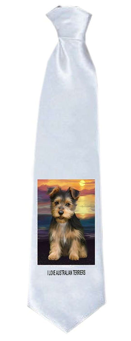 Australian Terrier Dog Neck Tie TIE48276