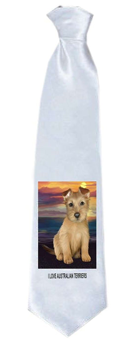 Australian Terrier Dog Neck Tie TIE48277