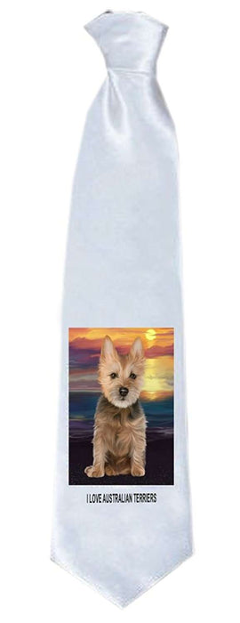 Australian Terrier Dog Neck Tie TIE48278