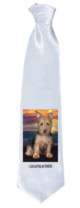 Australian Terrier Dog Neck Tie TIE48279