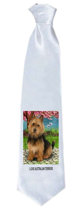 Australian Terrier Dog Neck Tie TIE48281