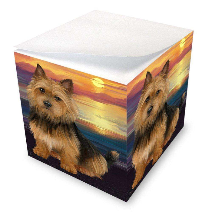 Australian Terrier Dog Note Cube NOC48474