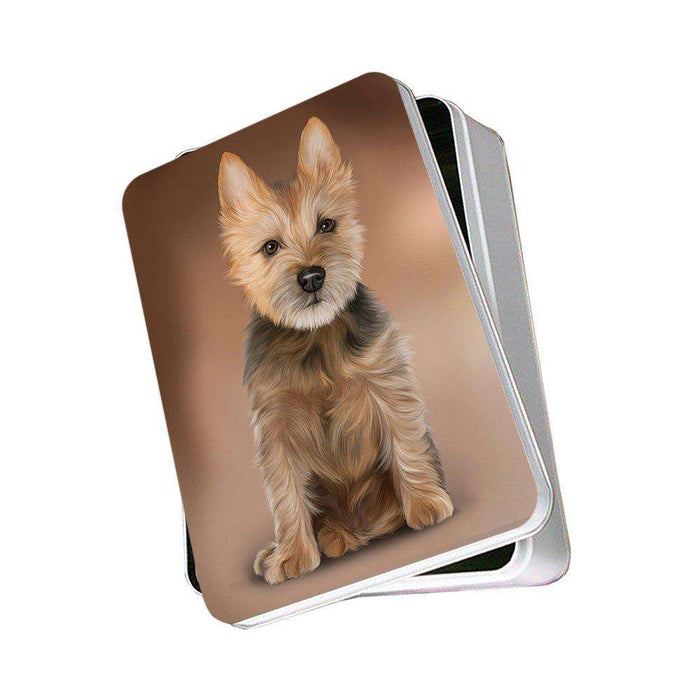 Australian Terrier Dog Photo Storage Tin PITN48479